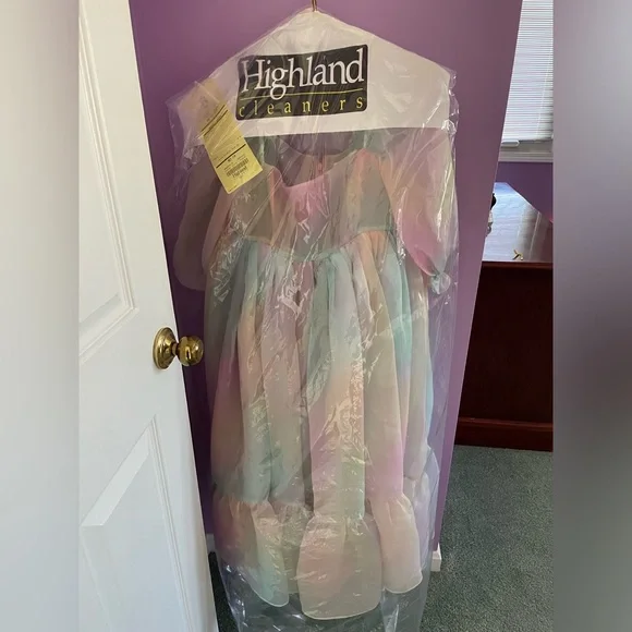 Selkie The Rainbow French Puff Dress (Large) - Picture 2 of 10